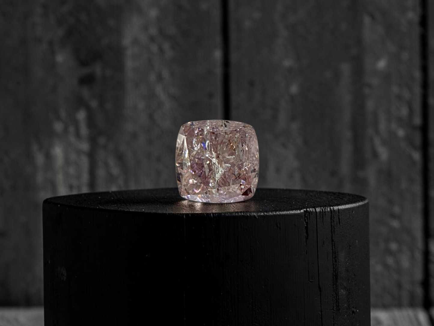 Natural 1.02 cts. Fancy Brownish Pink Cushion Modified Brilliant Diamond Loose Stone - GIA Certified - LS58