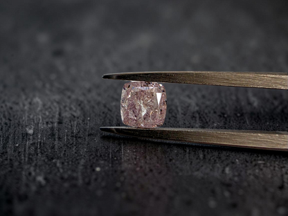 Natural 1.02 cts. Fancy Brownish Pink Cushion Modified Brilliant Diamond Loose Stone - GIA Certified - LS58