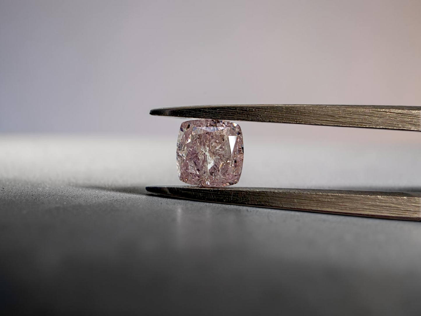 Natural 1.02 cts. Fancy Brownish Pink Cushion Modified Brilliant Diamond Loose Stone - GIA Certified - LS58