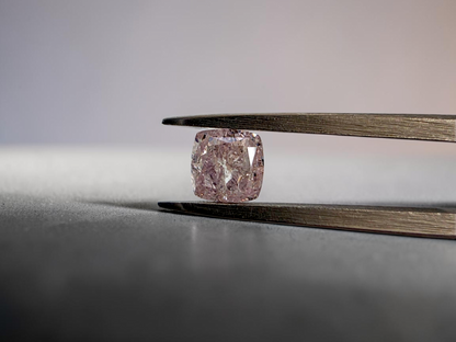 Natural 1.02 cts. Fancy Brownish Pink Cushion Modified Brilliant Diamond Loose Stone - GIA Certified - LS58