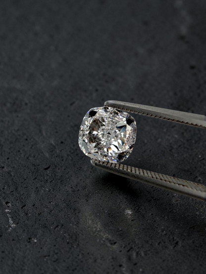 Natural 2.01 cts. D VS2 Ex Ex N Cushion Shaped Diamond Loose Stone - GIA Certified - LS59