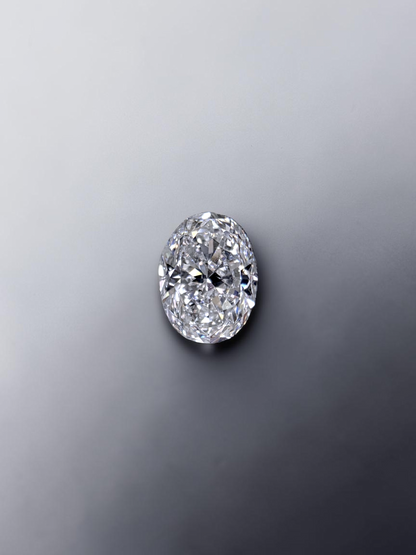 Natural 2.00 cts. D SI1 Ex Vg N Oval Brilliant Shaped Diamond Loose Stone - GIA Certified - LS60