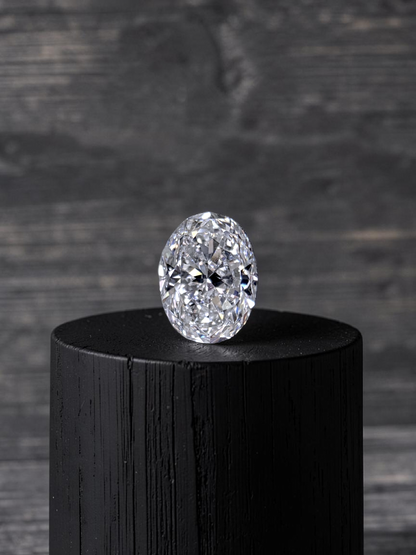 Natural 2.00 cts. D SI1 Ex Vg N Oval Brilliant Shaped Diamond Loose Stone - GIA Certified - LS60