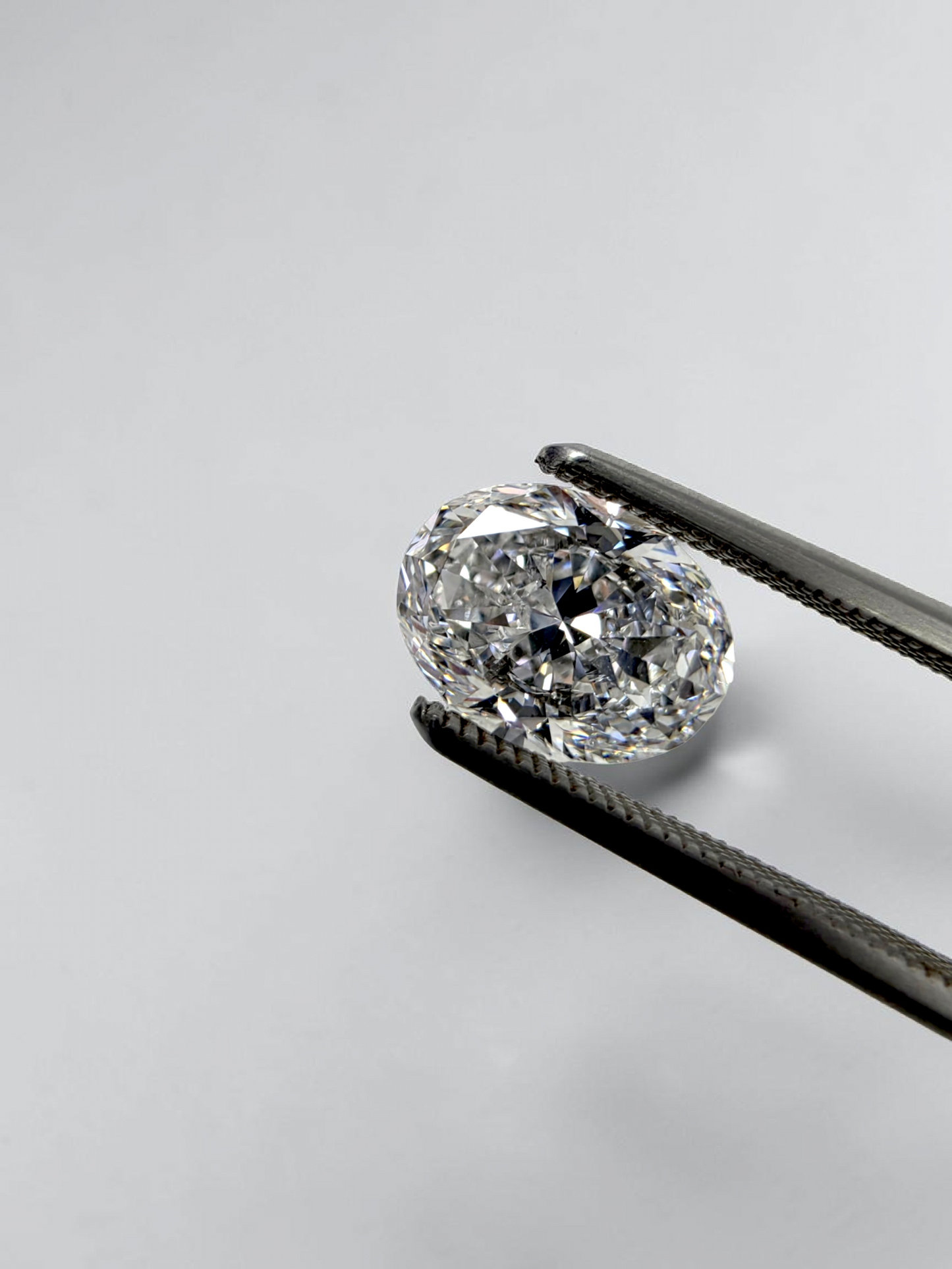 Natural 2.00 cts. D SI1 Ex Vg N Oval Brilliant Shaped Diamond Loose Stone - GIA Certified - LS60
