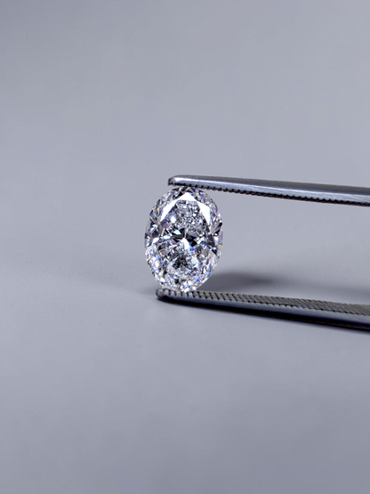 Natural 2.00 cts. D SI1 Ex Vg N Oval Brilliant Shaped Diamond Loose Stone - GIA Certified - LS60
