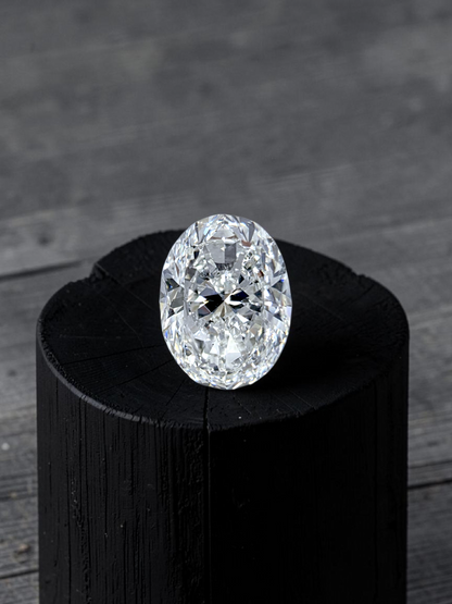 Natural 2.00 cts. D SI1 Ex Vg N Oval Brilliant Shaped Diamond Loose Stone - GIA Certified - LS60