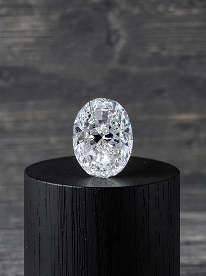 Natural 2.00 cts. D SI1 Ex Vg N Oval Brilliant Shaped Diamond Loose Stone - GIA Certified - LS60