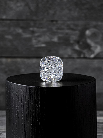 Natural 1.50 cts. D SI2 Ex Vg N Cushion Shaped Diamond Loose Stone - GIA Certified - LS62