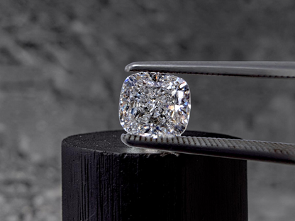 Natural 1.50 cts. D SI2 Ex Vg N Cushion Shaped Diamond Loose Stone - GIA Certified - LS62