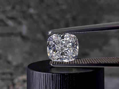Natural 1.50 cts. D SI2 Ex Vg N Cushion Shaped Diamond Loose Stone - GIA Certified - LS62