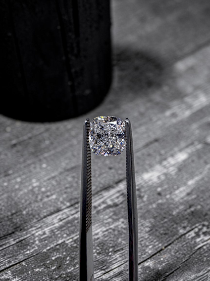 Natural 1.50 cts. D SI2 Ex Vg N Cushion Shaped Diamond Loose Stone - GIA Certified - LS62