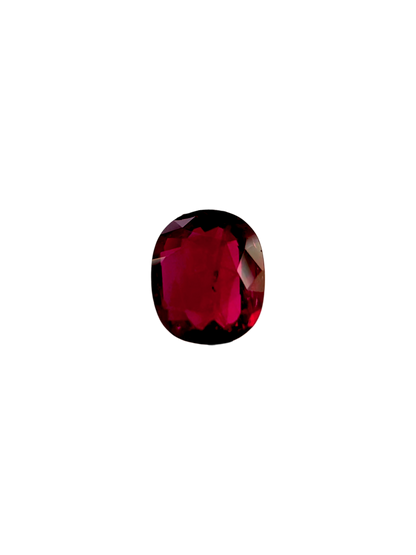 Certified 1.22 cts. Heated Pigeon's Blood Vivid Red Ruby (Mozambique) Oval Shaped Loose Stone LS72