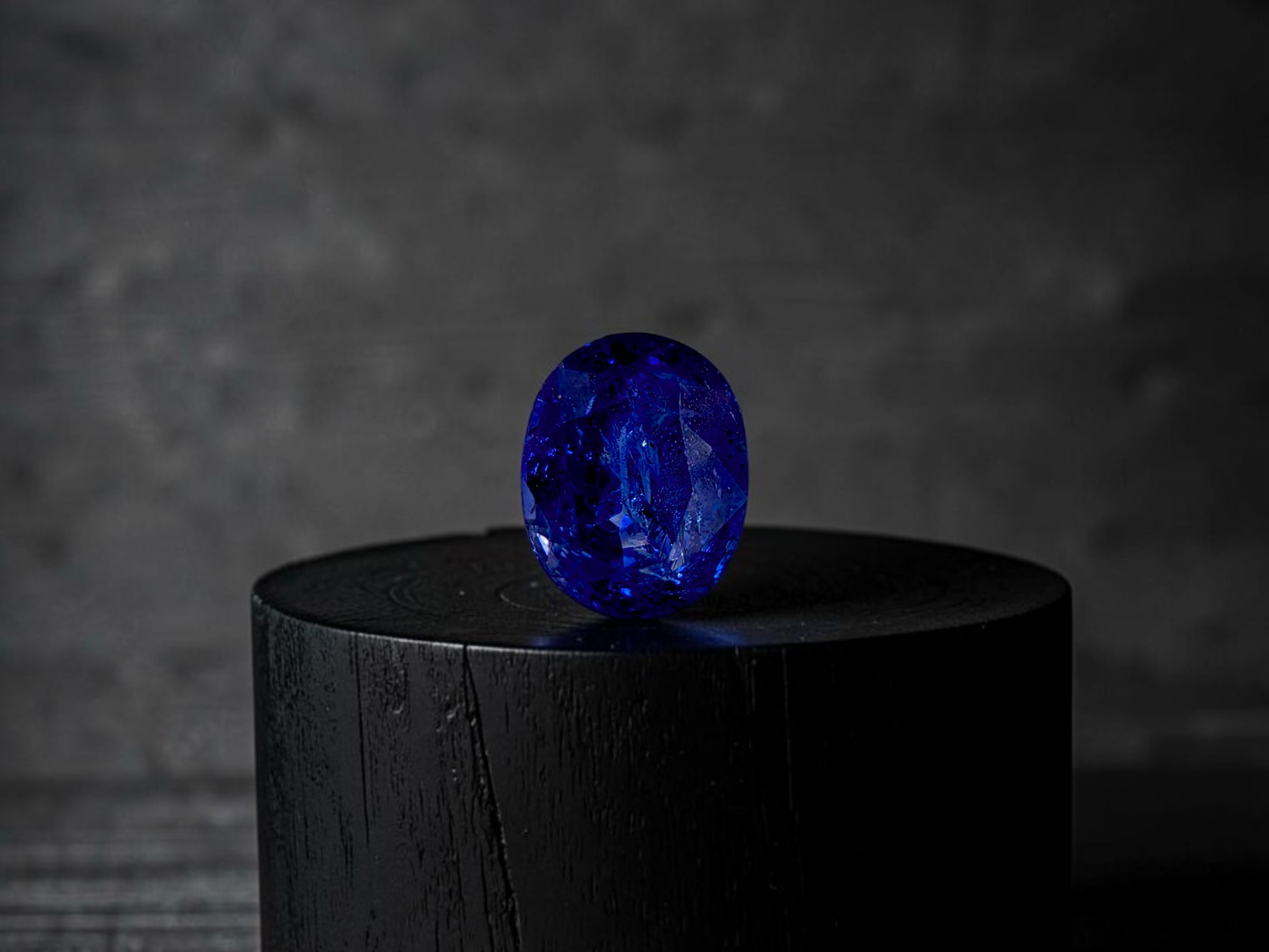 Certified 1.96 cts. Heated Royal Vivid Blue Sapphire (Sri Lankan/Ceylon) Oval Shaped Loose Stone LS74