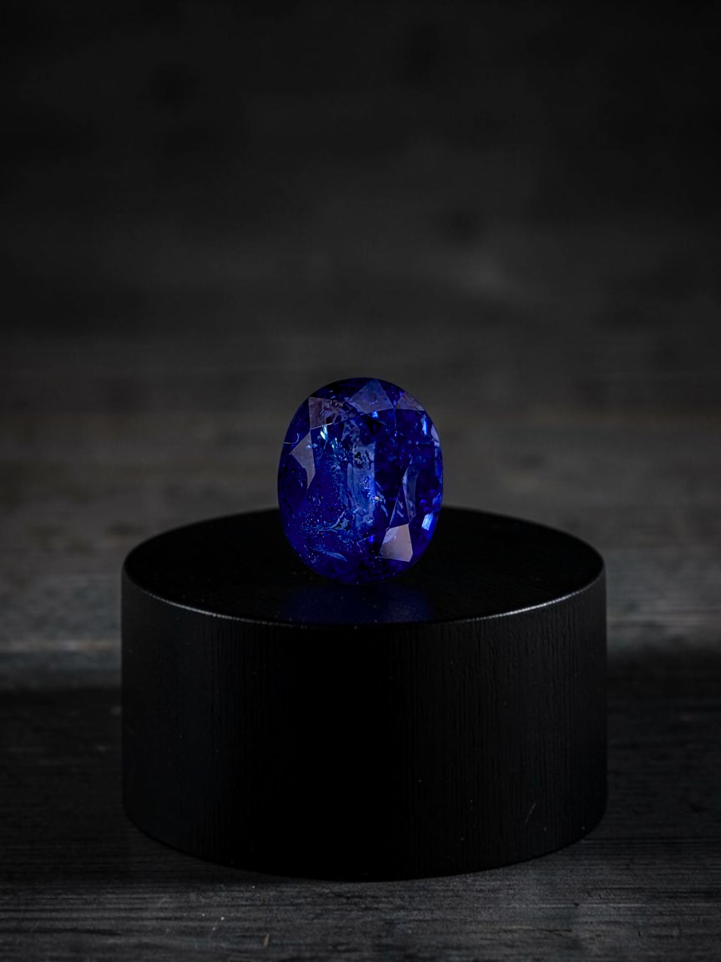 Certified 1.96 cts. Heated Royal Vivid Blue Sapphire (Sri Lankan/Ceylon) Oval Shaped Loose Stone LS74
