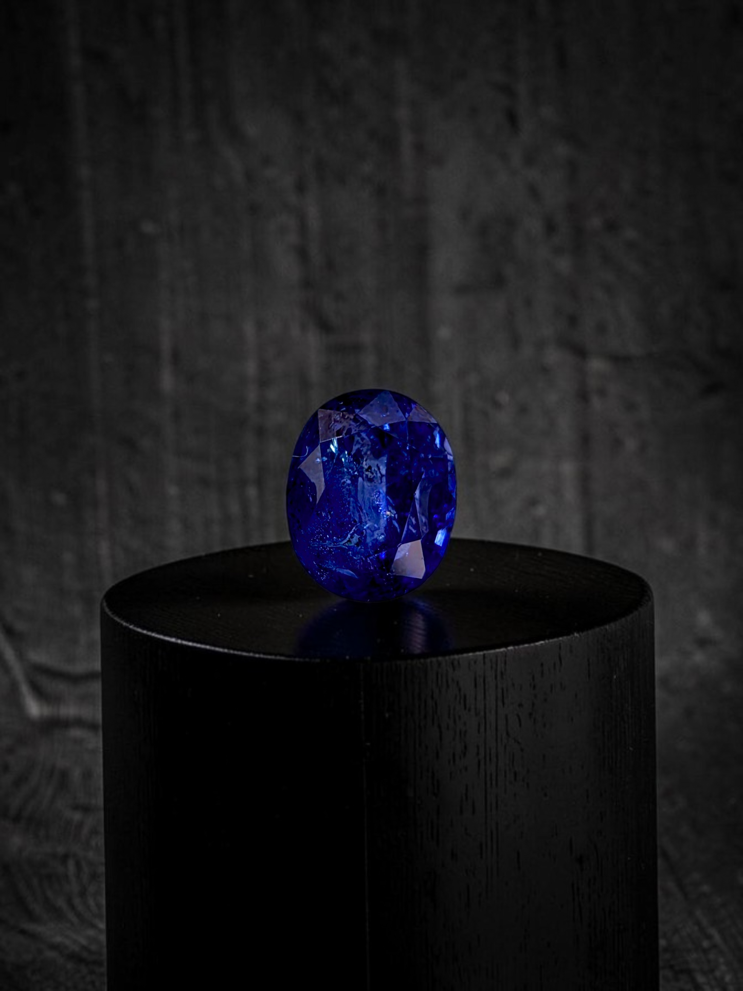 Certified 1.96 cts. Heated Royal Vivid Blue Sapphire (Sri Lankan/Ceylon) Oval Shaped Loose Stone LS74