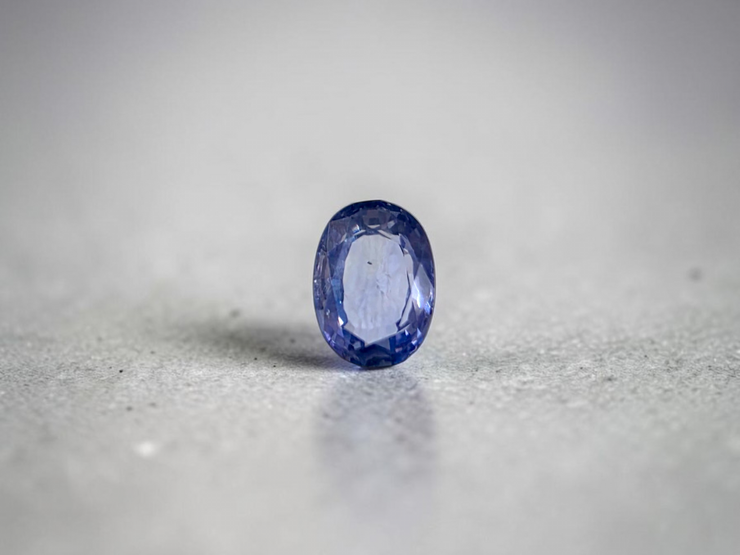Certified 1.64 cts. No Heat Light Blue Sapphire (Sri Lankan/Ceylon) Oval Shaped Loose Stone LS75