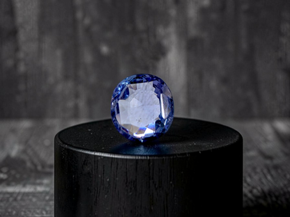 Certified 1.95 cts. No Heat Blue Sapphire (Sri Lankan/Ceylon) Oval Shaped Loose Stone LS76