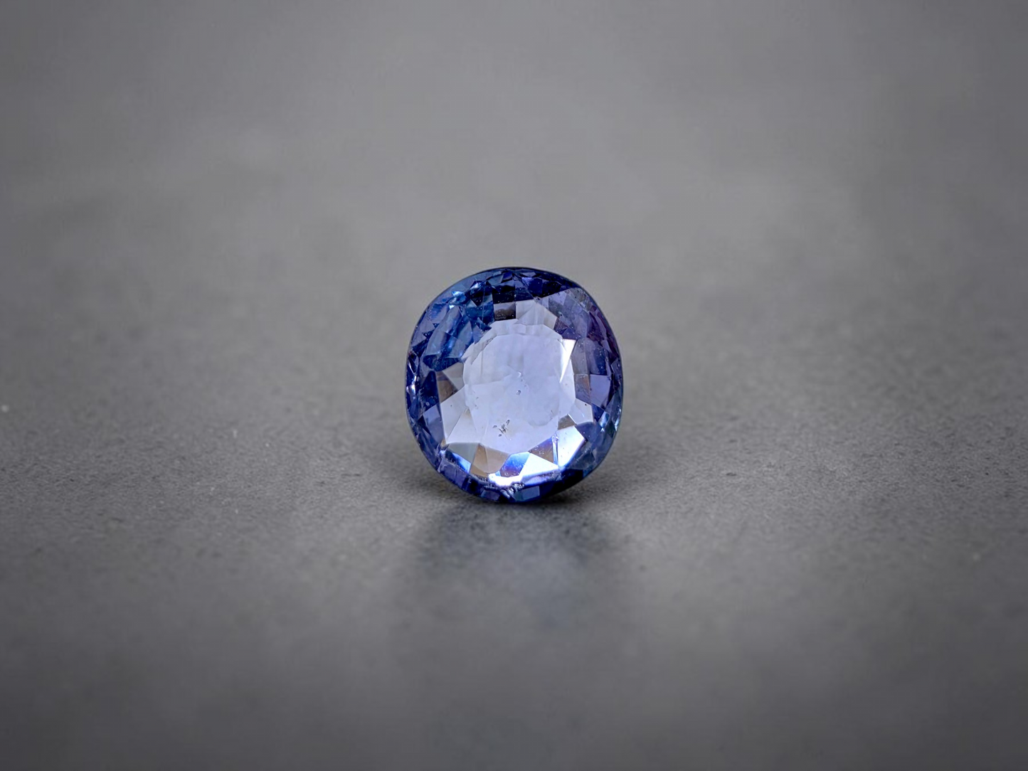 Certified 1.95 cts. No Heat Blue Sapphire (Sri Lankan/Ceylon) Oval Shaped Loose Stone LS76