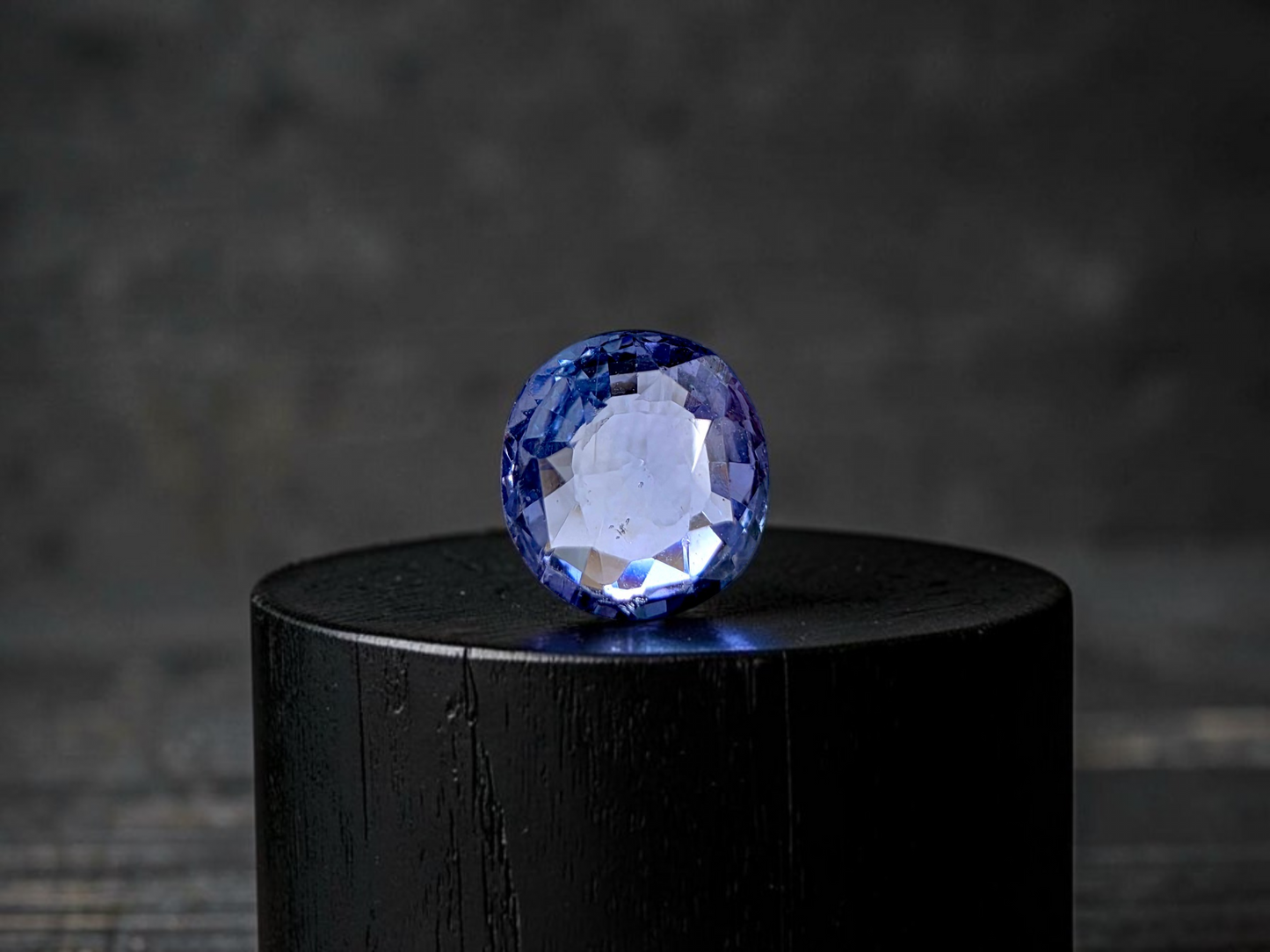 Certified 1.95 cts. No Heat Blue Sapphire (Sri Lankan/Ceylon) Oval Shaped Loose Stone LS76