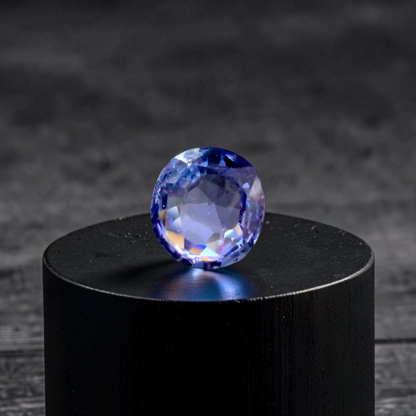 Certified 1.95 cts. No Heat Blue Sapphire (Sri Lankan/Ceylon) Oval Shaped Loose Stone LS76