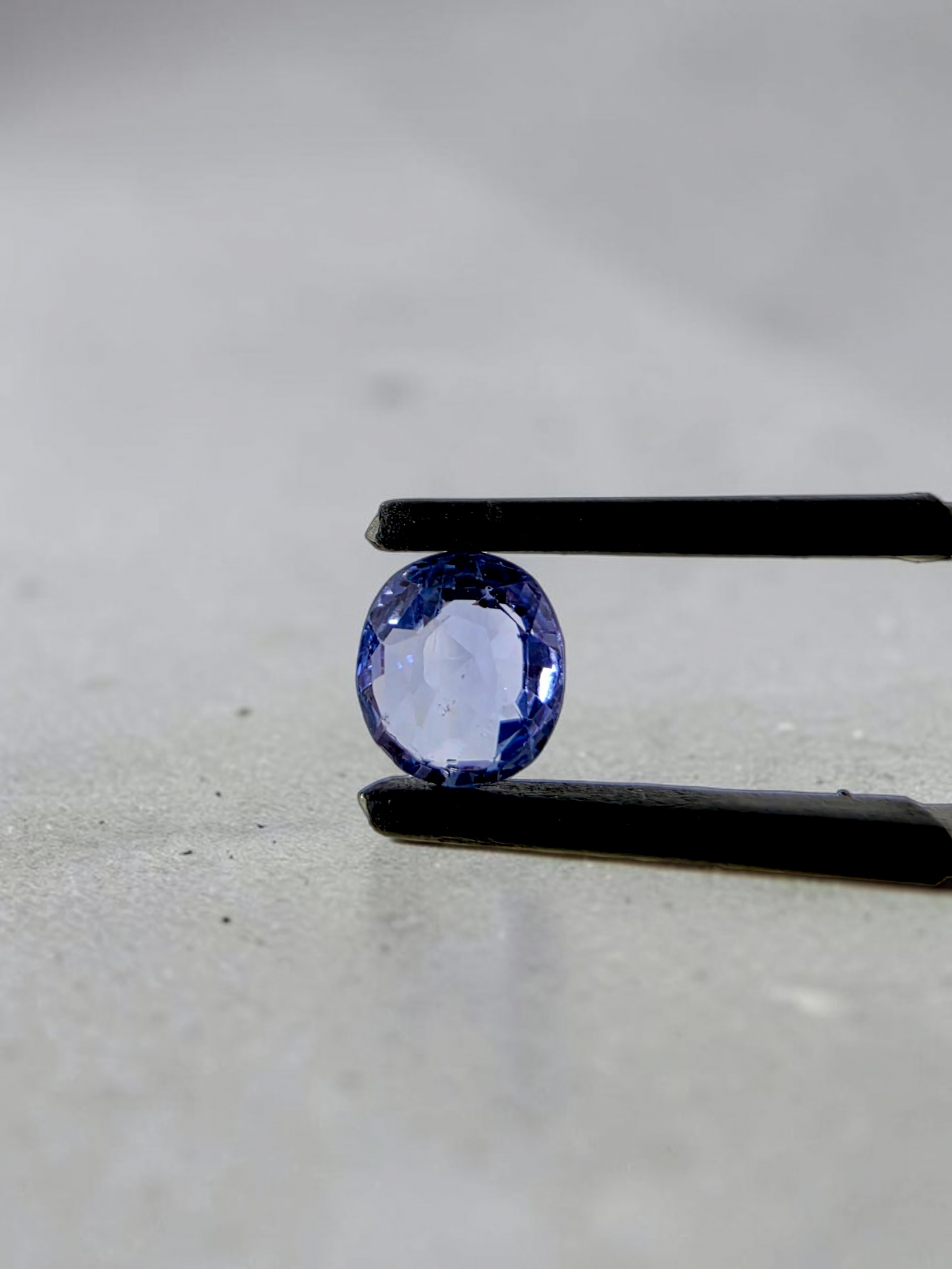 Certified 1.95 cts. No Heat Blue Sapphire (Sri Lankan/Ceylon) Oval Shaped Loose Stone LS76