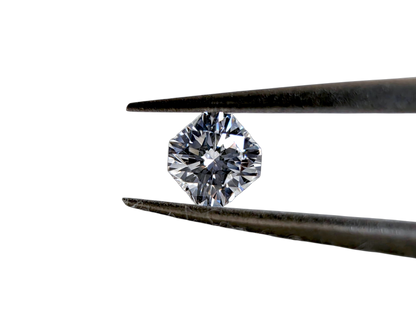 GIA Certified Natural 0.367 cts. D VVS2 Gd Vg Ft Square Radiant Shaped Diamond Loose Stone - LS84