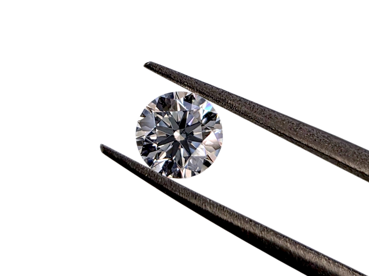 GIA Certified Natural 0.34 cts. F VVS1 Ex Ex Ex N Round Diamond Loose Stone - LS86