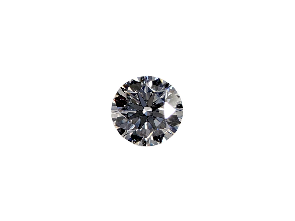 GIA Certified Natural 0.34 cts. F VVS1 Ex Ex Ex N Round Diamond Loose Stone - LS86