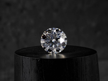 GIA Certified Natural 0.34 cts. F VVS1 Ex Ex Ex N Round Diamond Loose Stone - LS86