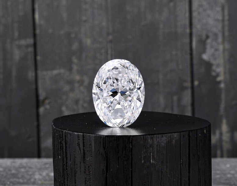 Natural 2.00 cts. D SI1 Ex Vg N Oval Brilliant Shaped Diamond Loose Stone - GIA Certified - LS60