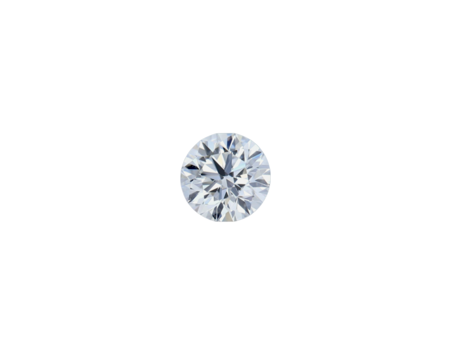 GIA Certified Natural 0.34 cts. F VVS1 Ex Ex Ex N Round Diamond Loose Stone - LS86