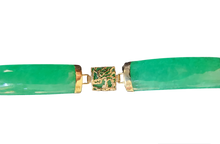 Load image into Gallery viewer, Quartet Link Jade Dragon Bracelet (with 14K Gold)