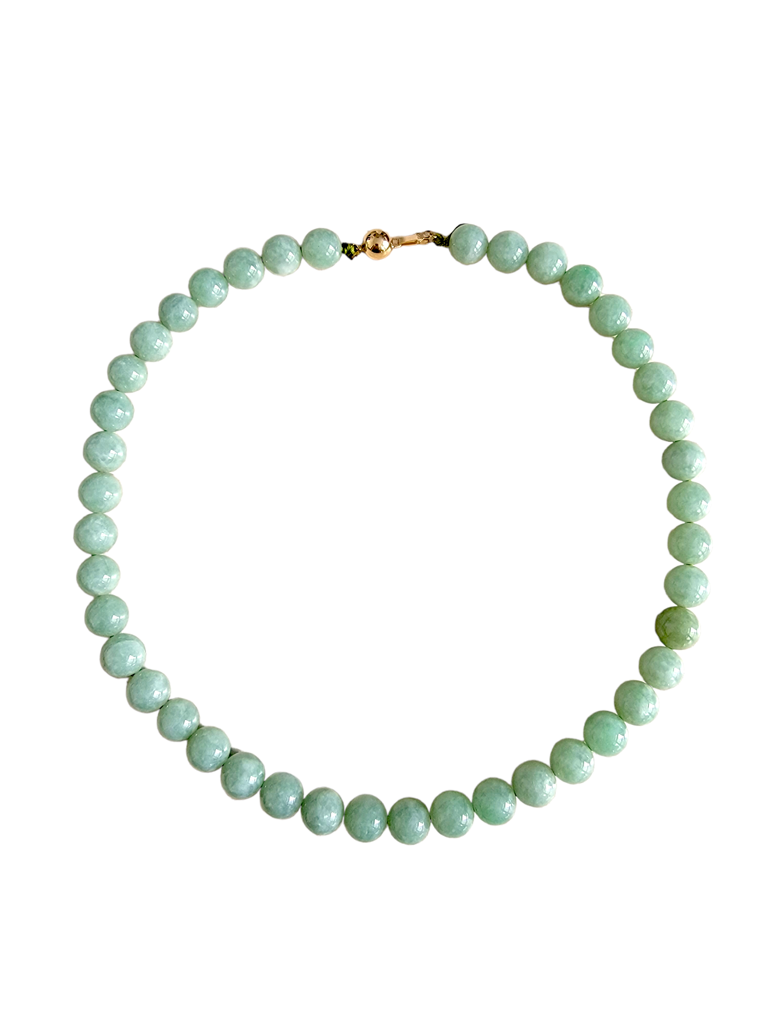 Green Beryl Tumbles 2 Line Necklace – G. K. Ratnam