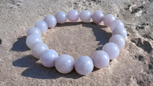 Load image into Gallery viewer, Imperial Lavender Burmese Jade Beaded Bracelet (10mm Each x 18 beads)