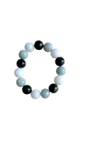 將圖片載入到圖庫檢視器中， Imperial Hues of Green Burmese A-Jade Beaded Bracelet (12-12.5mm Each x 15 Beads) 04001