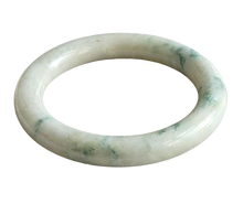 將圖片載入到圖庫檢視器中， Earths Burmese A-Jade Bangle Bracelet 08801