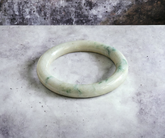 Earths 54.00 mm Burmese A-Jade Bangle Bracelet 08801