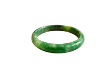 將圖片載入到圖庫檢視器中， Earths Burmese A-Jade Bangle Bracelet 08804