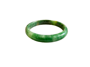 Earths Burmese A-Jade Bangle Bracelet 08804