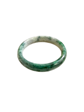 將圖片載入到圖庫檢視器中， Earths Burmese A-Jade Bangle Bracelet 08805
