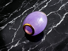 將圖片載入到圖庫檢視器中， Unity Purple Jade Bead Pendant (with 14K Gold)