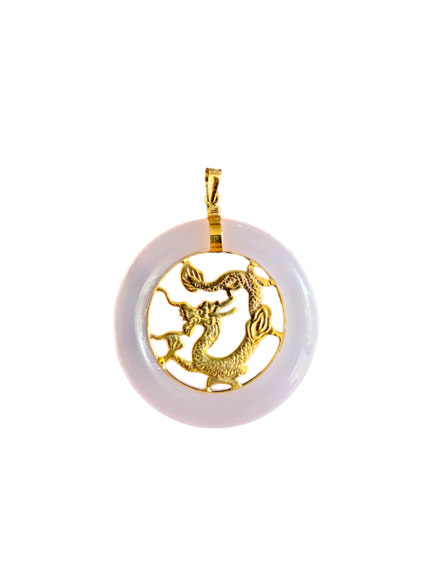 14k dragon pendant deals