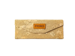 Tatsu FYORO Sunglasses (UV400 Polarized, Glossy Black Frames and Walnut Temple)