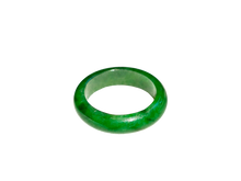 將圖片載入到圖庫檢視器中， Master&#39;s Burmese A-Jadeite Infinity Band Ring 09002