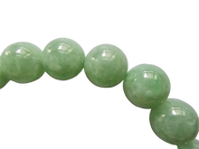 將圖片載入到圖庫檢視器中， Imperial Green Burmese A-Jadeite Jade Beaded Bracelet (10mm Each x 20 beads) 05006