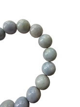 將圖片載入到圖庫檢視器中， Imperial Lavender Burmese A-Jadeite Jade Beaded Bracelet (11-12mm Each x 17 beads) 06007