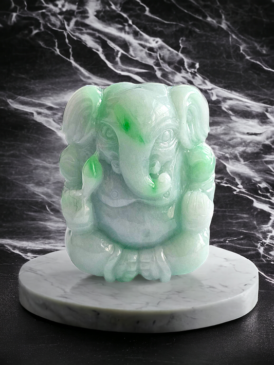 催化劑主甘尼薩帝國緬甸 A 玉雕像裝飾品雕像展示品