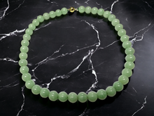 Load image into Gallery viewer, Imperial Burmese A-Jade Beaded Necklace (10mm Each x 42 beads) 10001