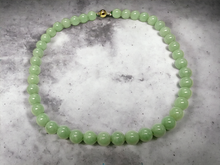 Load image into Gallery viewer, Imperial Burmese A-Jade Beaded Necklace (10mm Each x 42 beads) 10001
