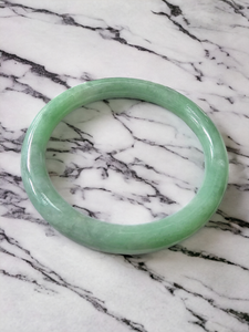 Earth's Burmese A-Jade Bangle Bracelet 08809
